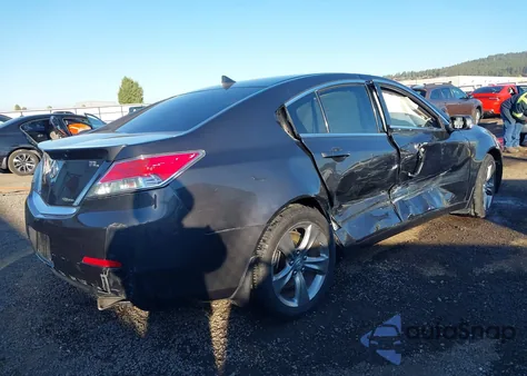 2012 Acura Tl 3.7 из США, поврежденный, VIN 19UUA9F57CA011650